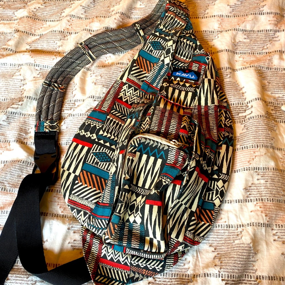 Kavu Rope Bag: Pattern Stack